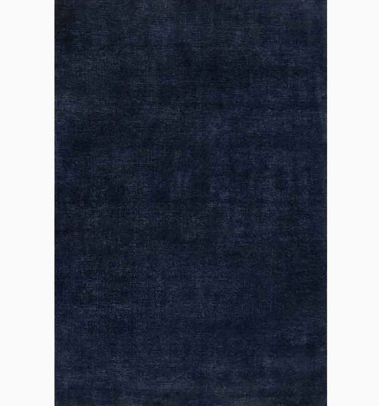 Cosmic Blue Hand-Loomed Wool Rug