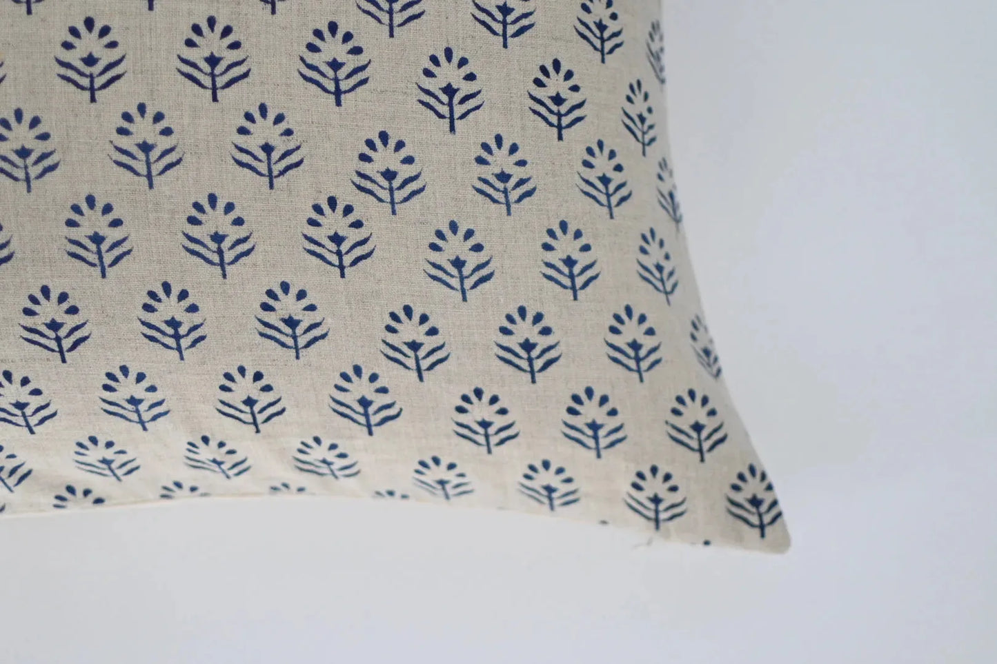 Asa Block Print Pillow Cover