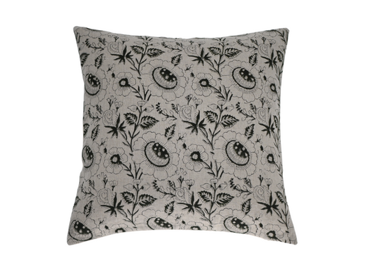 Charlotte Block Print Pillow Cover