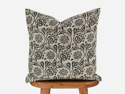 Arden Block Print Pillow Cover