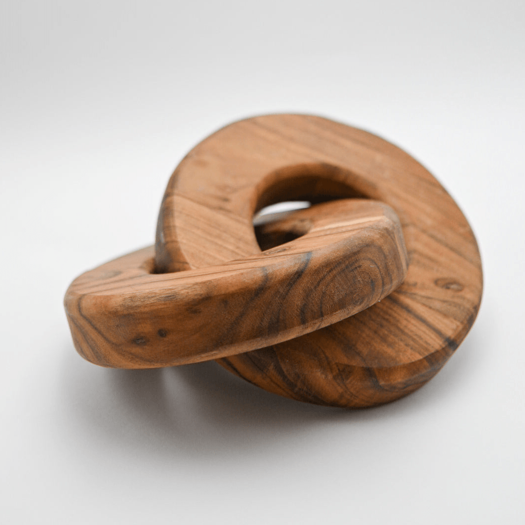 Oversized Wooden Knot - Maple Village Lane