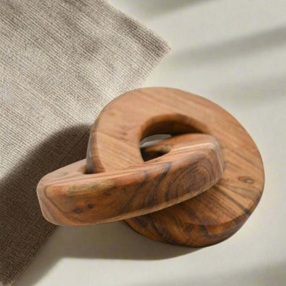 Oversized Wooden Knot - Maple Village Lane