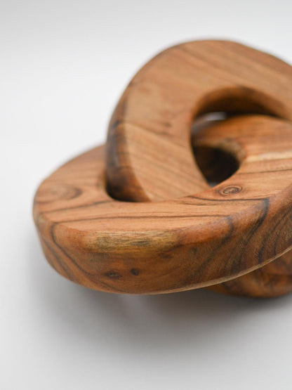 Oversized Wooden Knot - Maple Village Lane