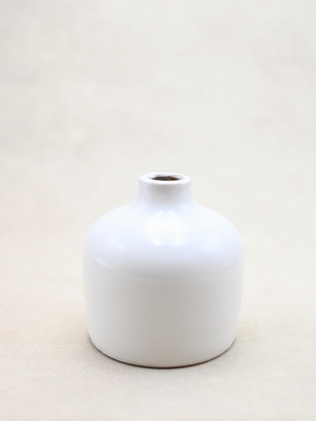 White Bud Vase - Maple Village Lane