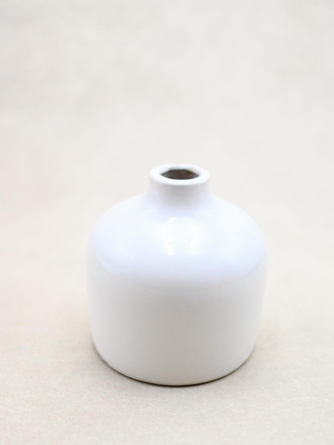 White Bud Vase - Maple Village Lane