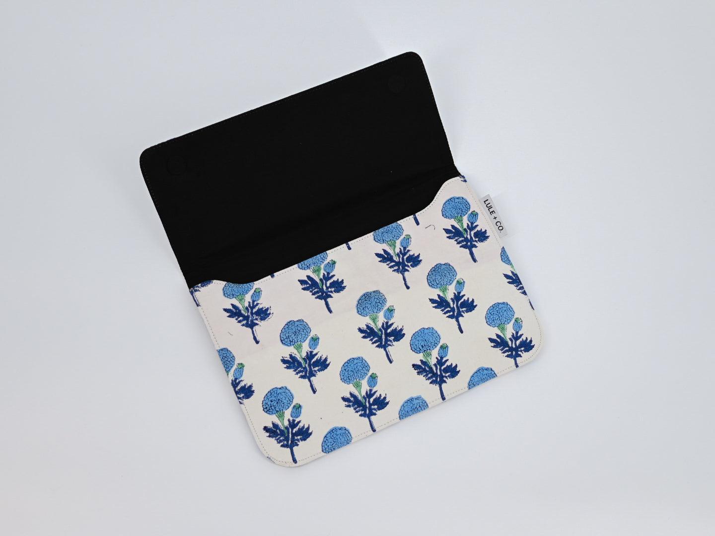 Blossoms Block Print iPad Tablet Sleeve - Maple Village Lane