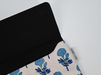 Blossoms Block Print iPad Tablet Sleeve - Maple Village Lane