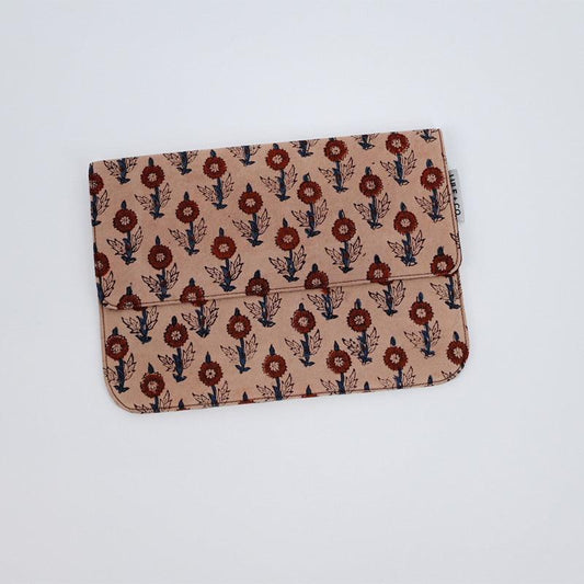 Sunset Block Print iPad Tablet Sleeve - Maple Village Lane