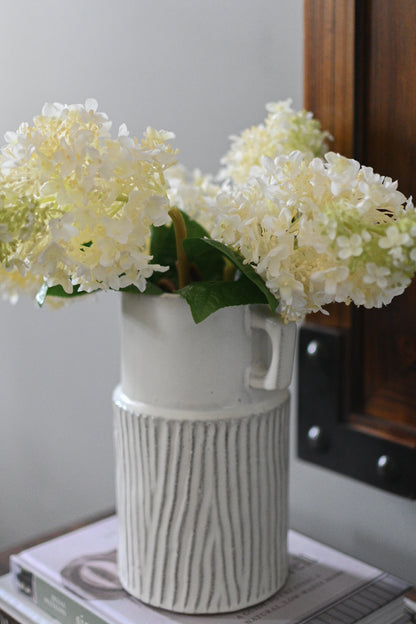 Glazed Striped Vase