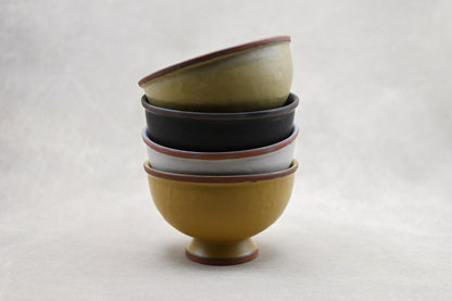 Stoneware Footed Bowl - Maple Village Lane