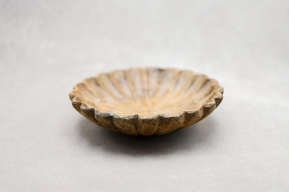 Wood Scalloped Bowl - Maple Village Lane