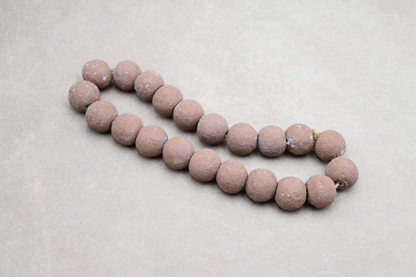 Brown Cement Beads - Maple Village Lane