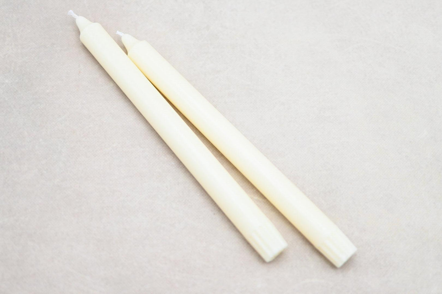 Unscented Taper Candles, Set of 12 - Maple Village Lane