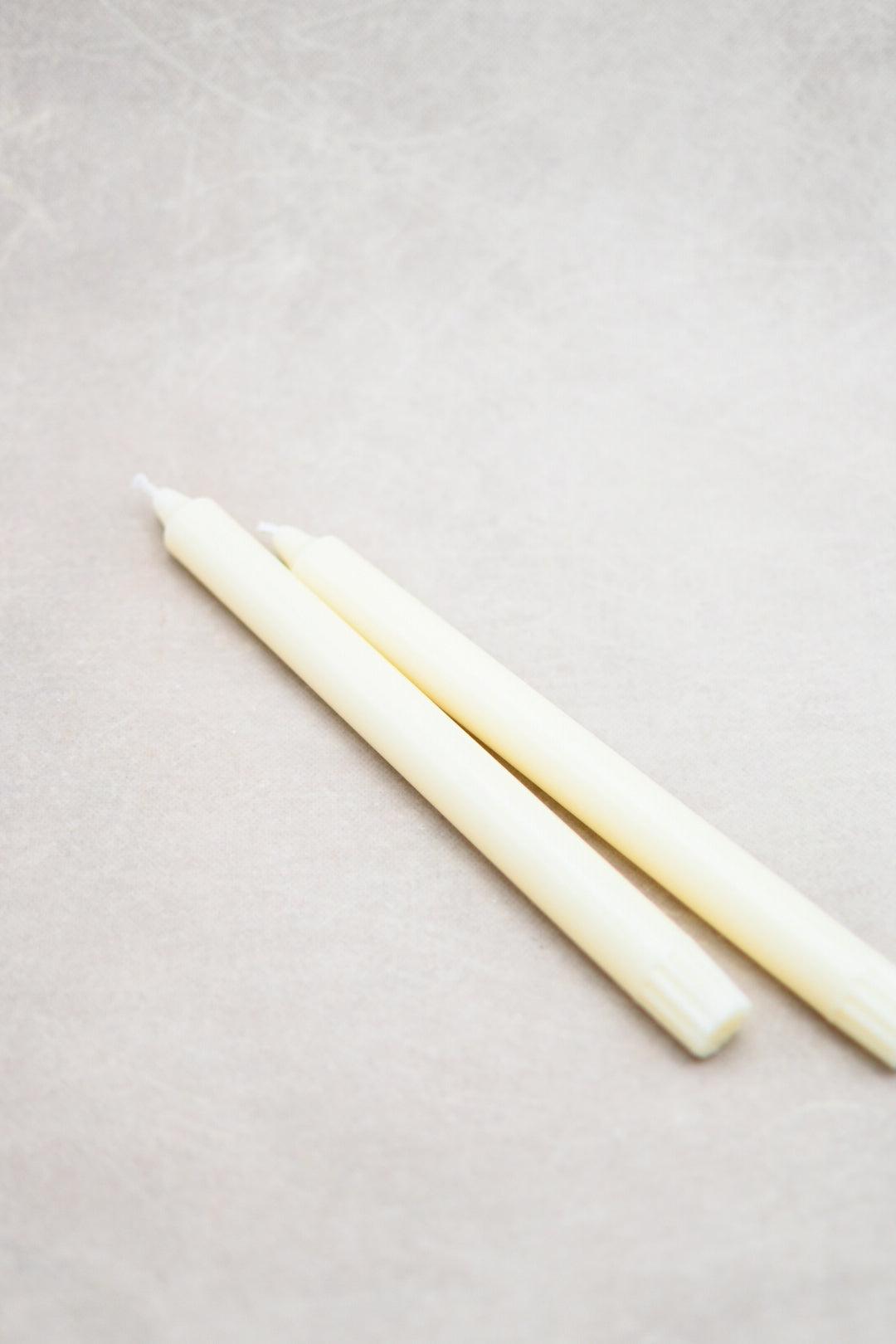 Unscented Taper Candles, Set of 12 - Maple Village Lane