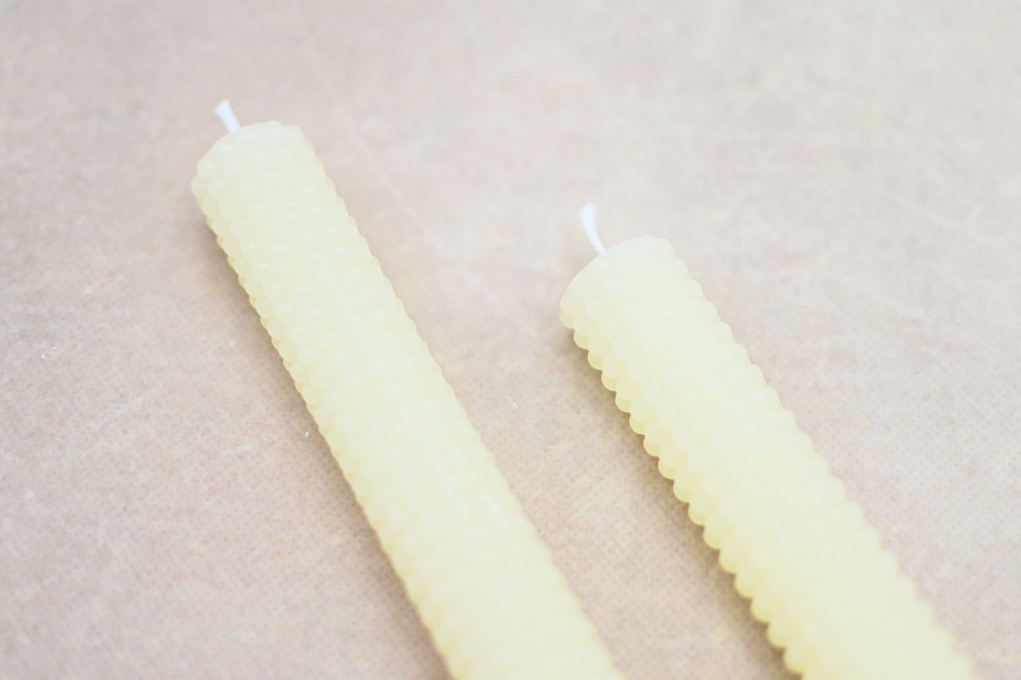 Unscented Hobnail Tapers, Set of 2