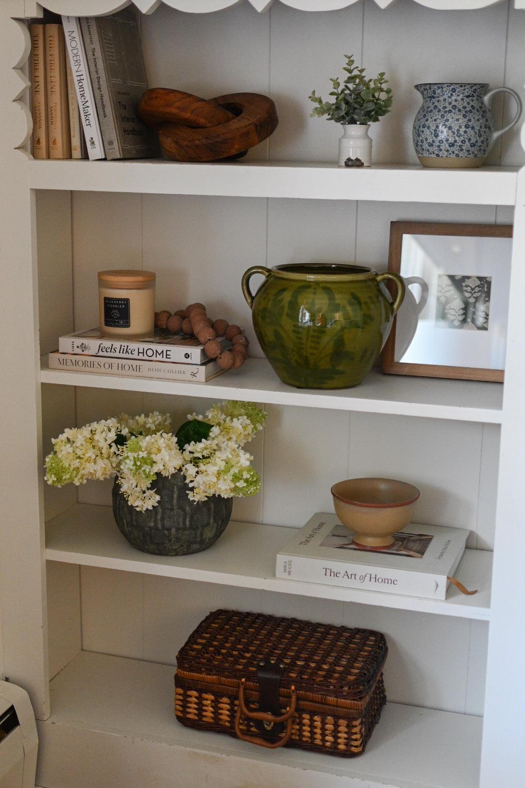 Stoneware Footed Bowl - Maple Village Lane