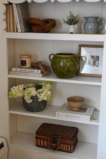 Stoneware Footed Bowl - Maple Village Lane