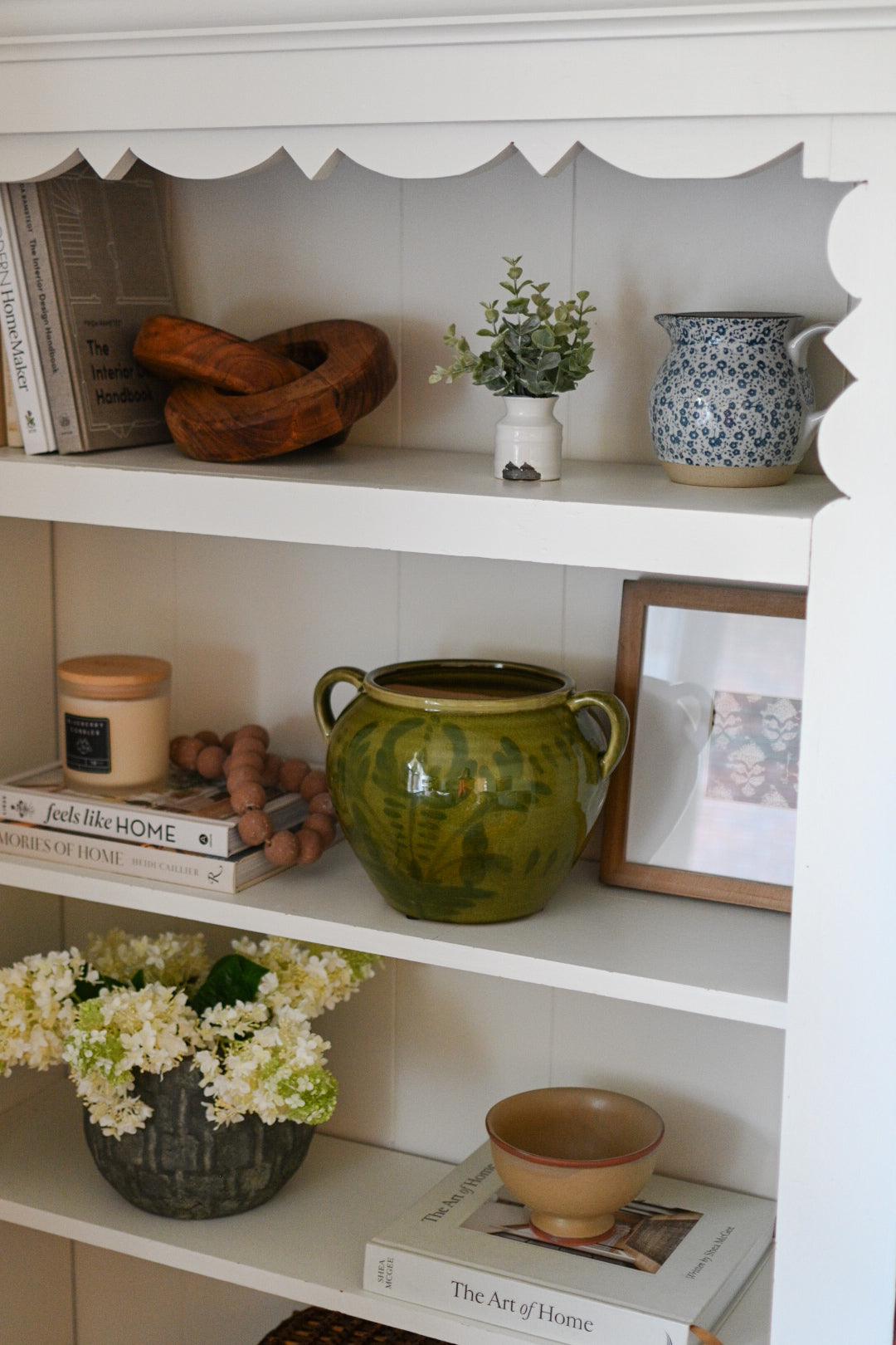 Stoneware Footed Bowl - Maple Village Lane