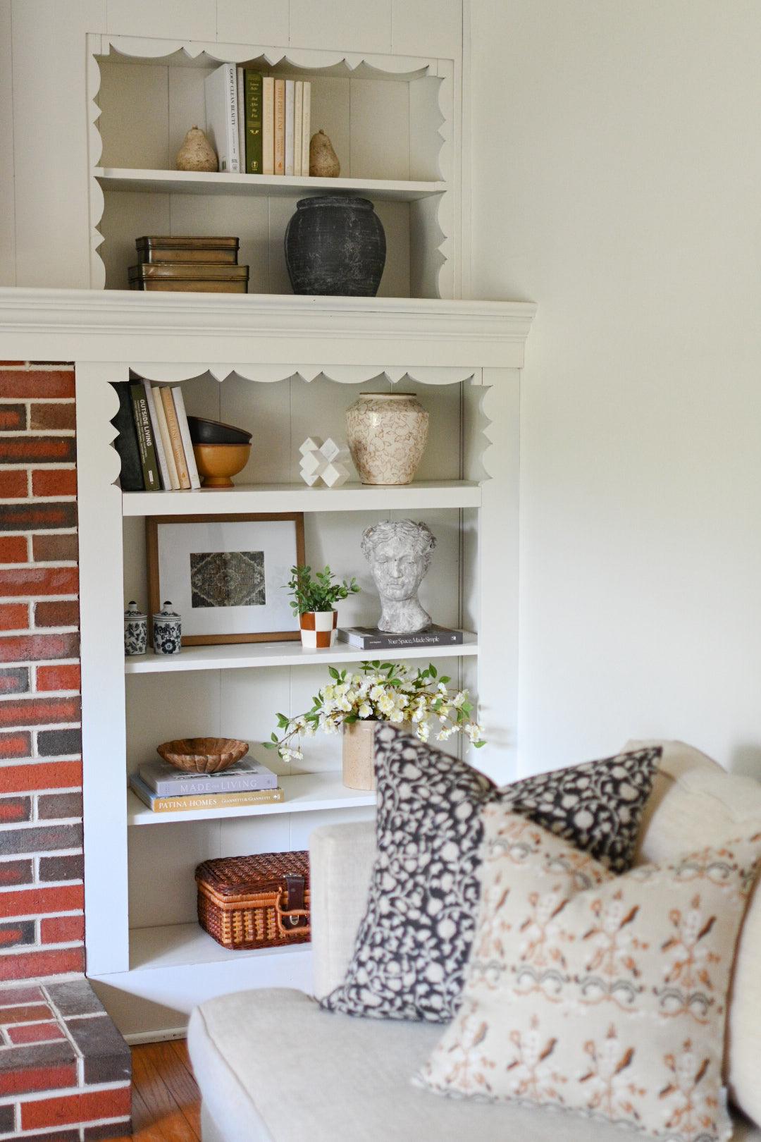 Wood Scalloped Bowl - Maple Village Lane