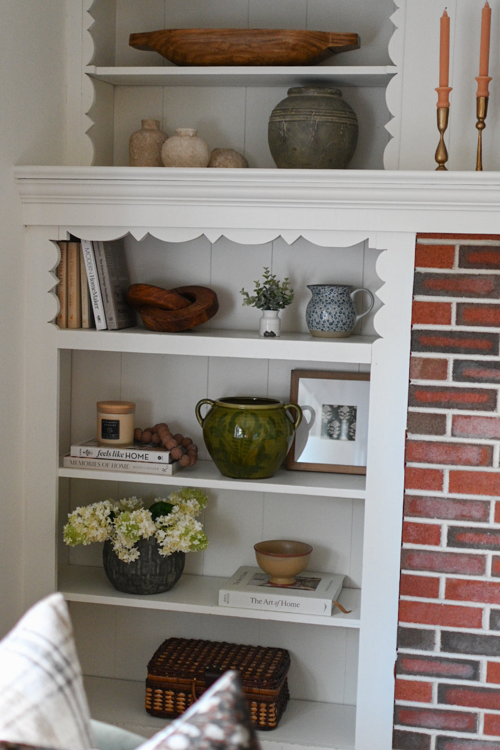 Faux Plant in Stoneware Pot - Maple Village Lane