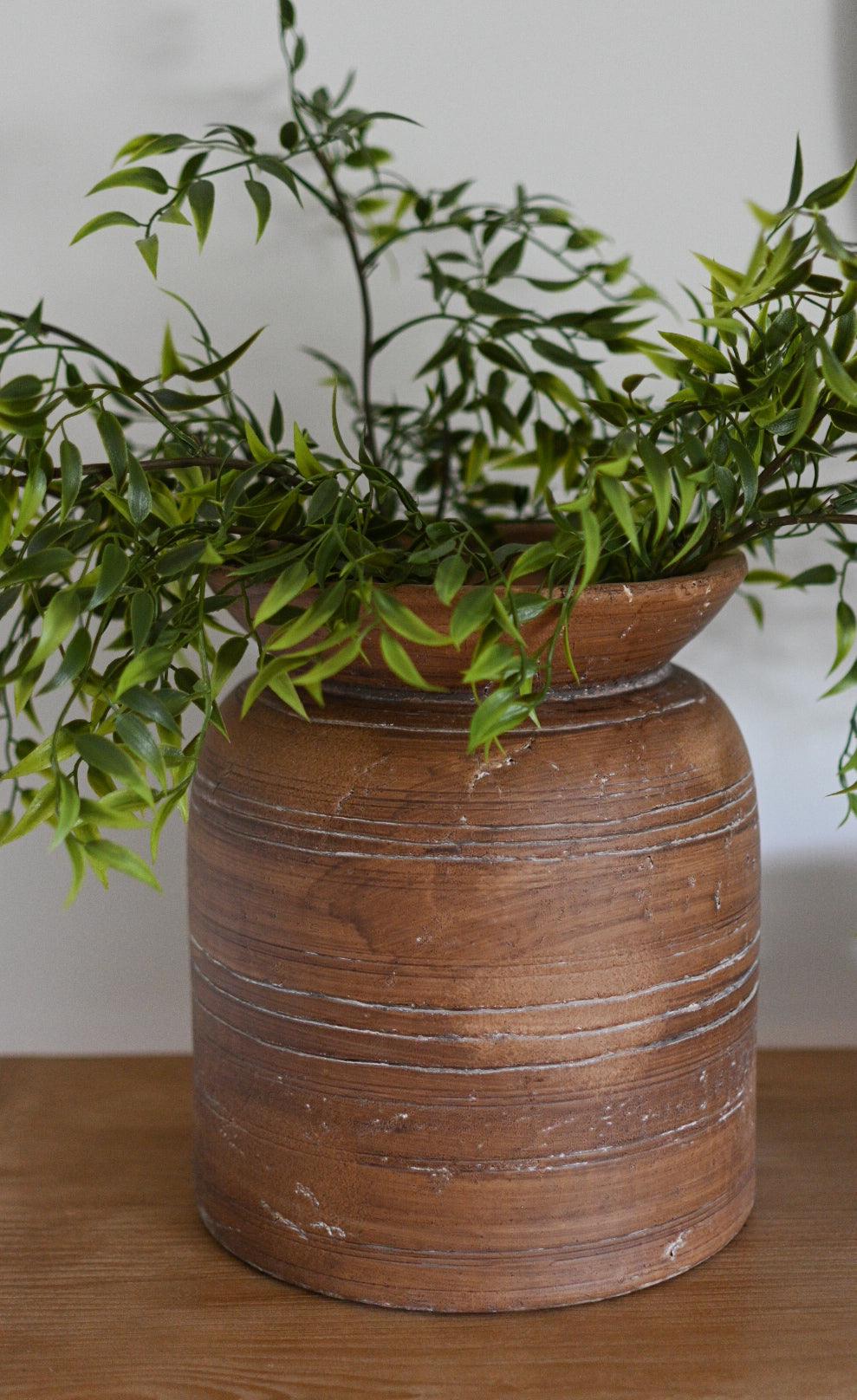 Oversized Terracotta Vase - Maple Village Lane