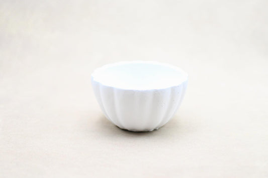 Textured White Bowl - Maple Village Lane