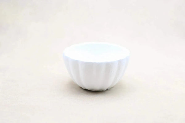 Textured White Bowl