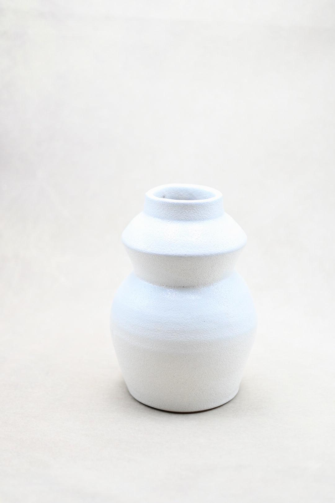 Modern White Vase - Maple Village Lane