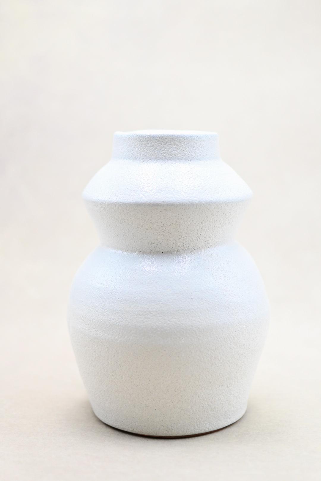 Modern White Vase - Maple Village Lane