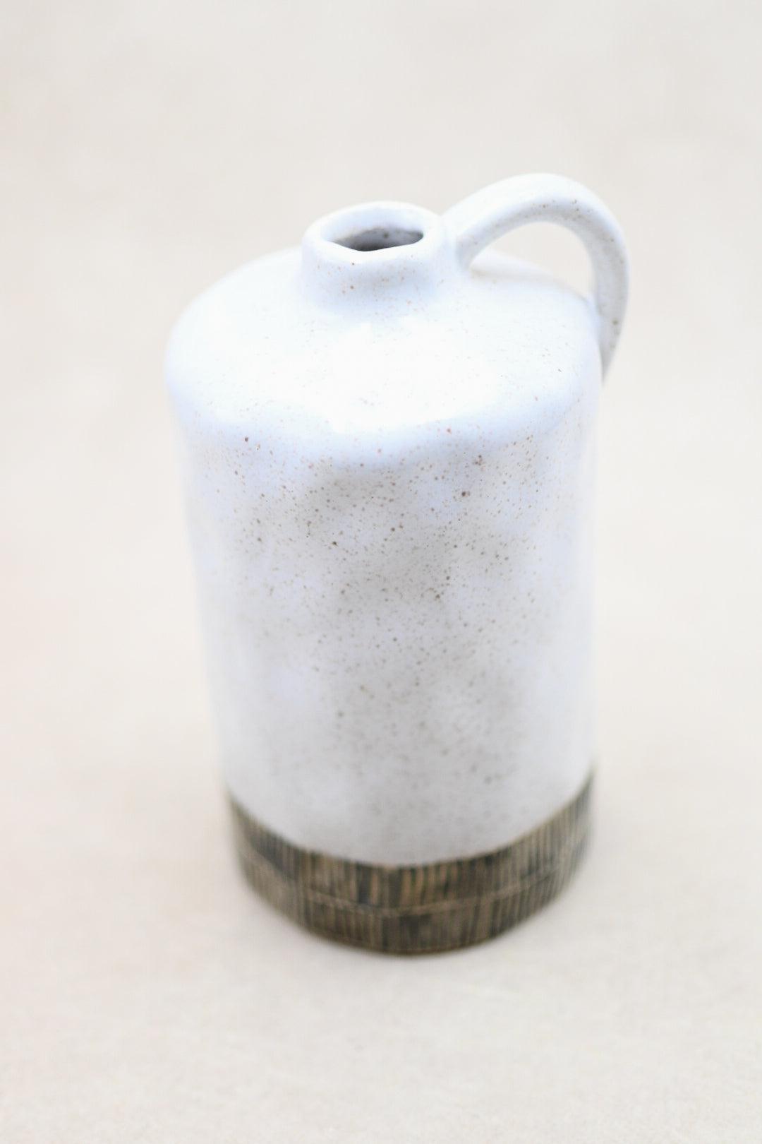 Neutral Jug Vase - Maple Village Lane