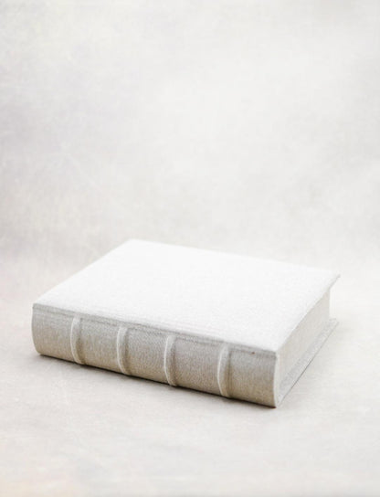 Linen Book with Storage - Maple Village Lane