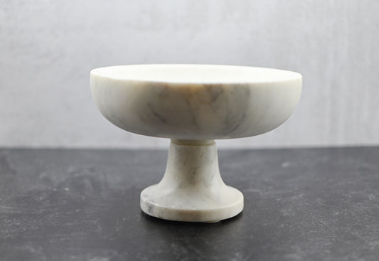 Marble Pedestal Bowl