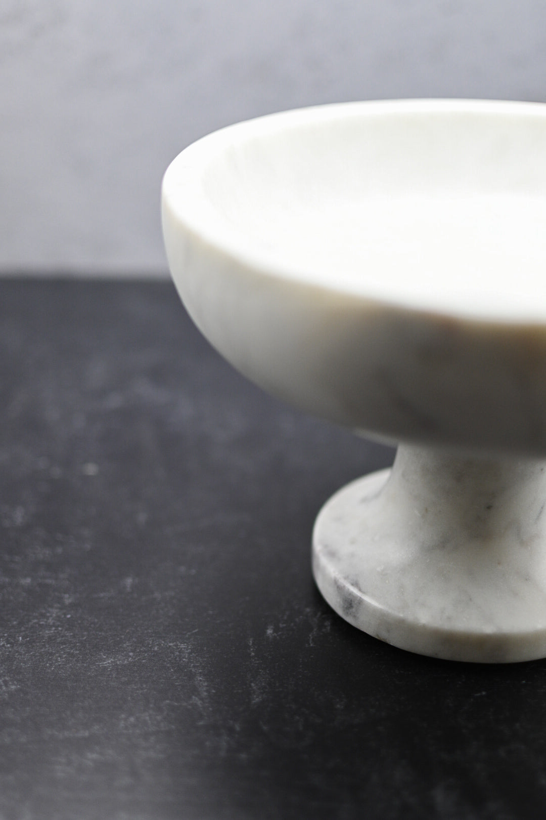 Marble Pedestal Bowl