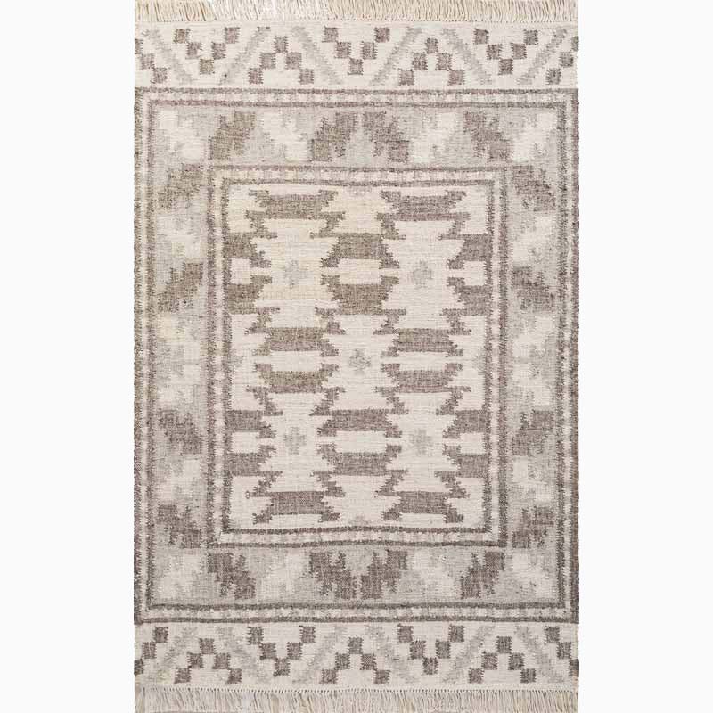 Dorianne Flatweave Wool-Blend Rug