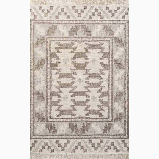Dorianne Flatweave Wool-Blend Rug