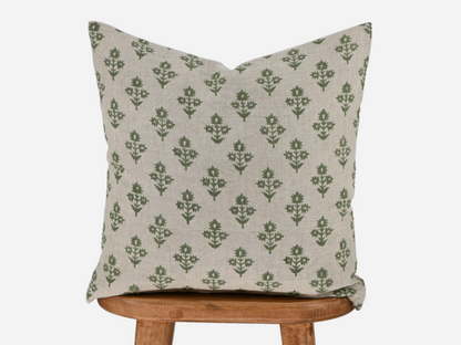 Gable Block Print Pillow Cover