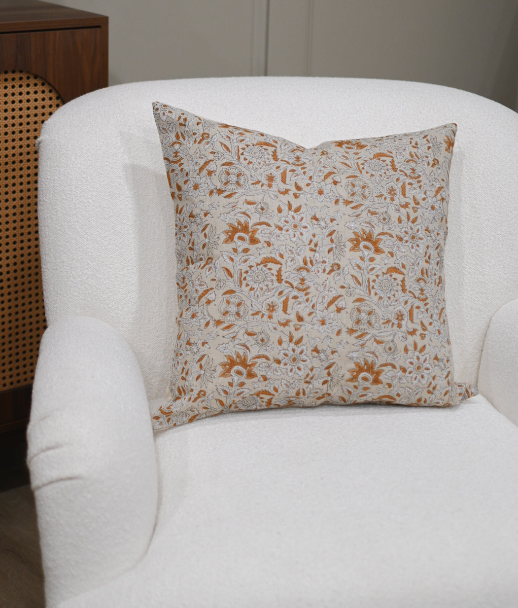 Aurelia Block Print Pillow Cover