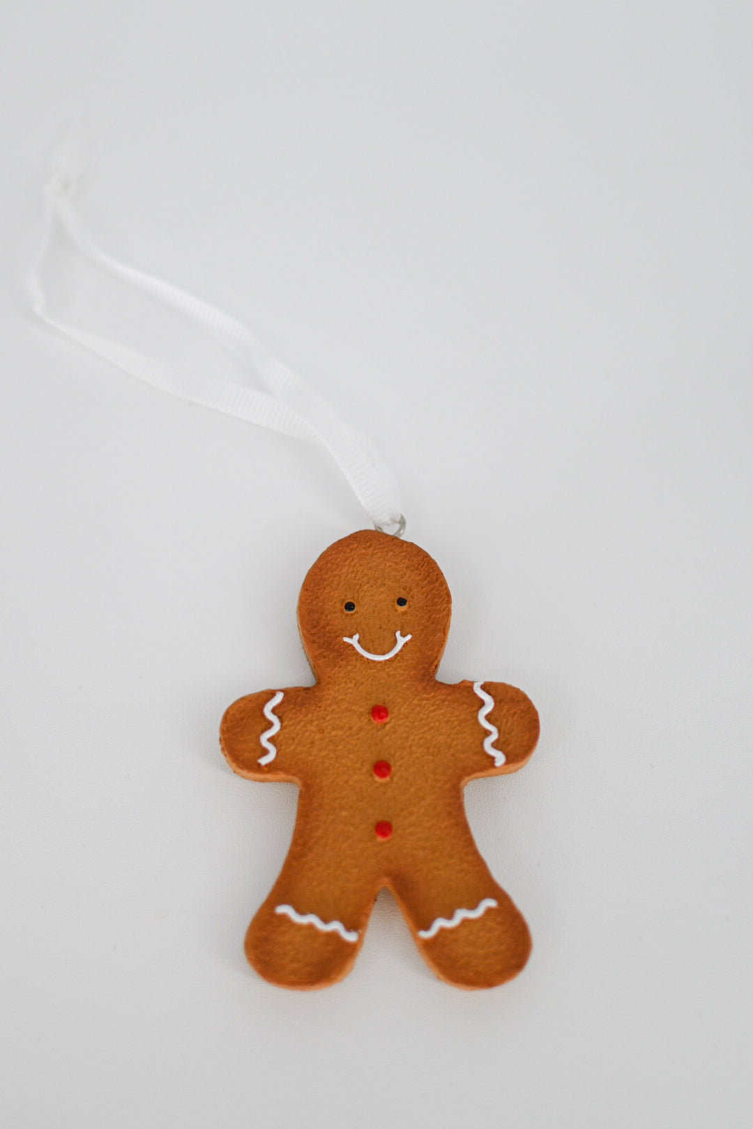 Gingerbread Man Cookie Ornament, Set of 2