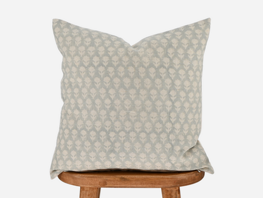 Juliette Block Print Pillow Cover