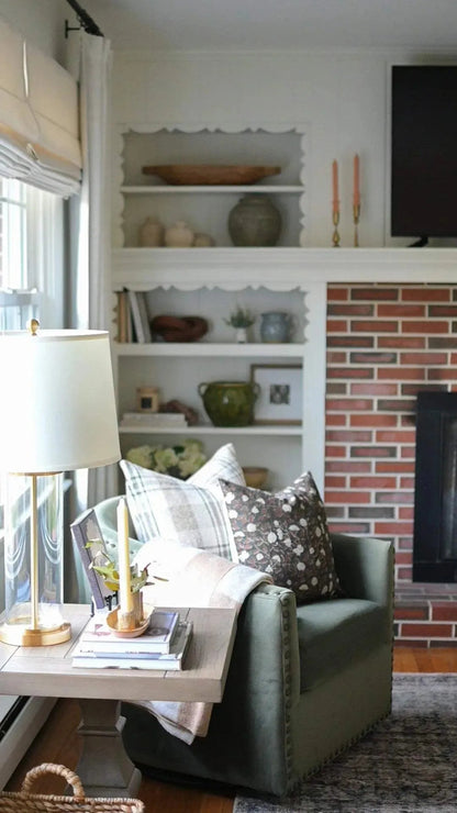 Maude Woven Pillow Cover - Maple Village Lane