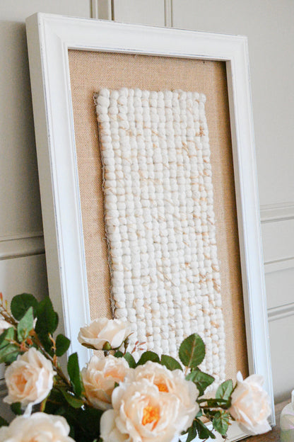 Woven Serenity Textile Wall Art