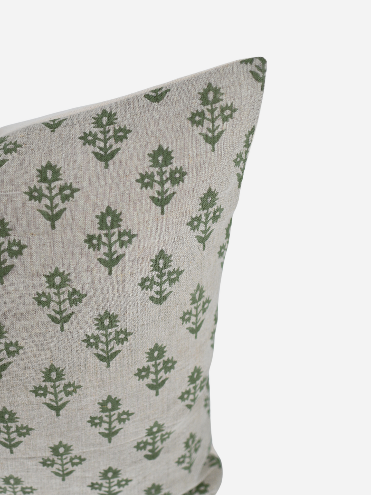 Gable Block Print Pillow Cover