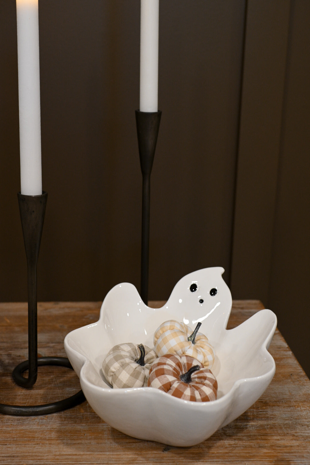 Modern Twisted Metal Candleholders - Set of 3