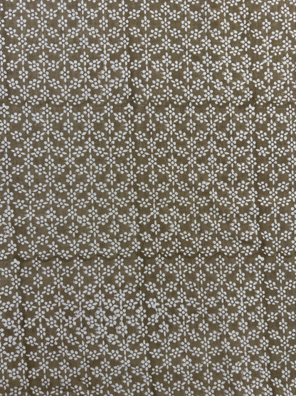 Floral Motif Linen Upholstery Fabric