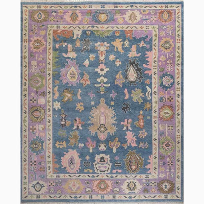 Florence Hand-Knotted Wool Oushak Rug