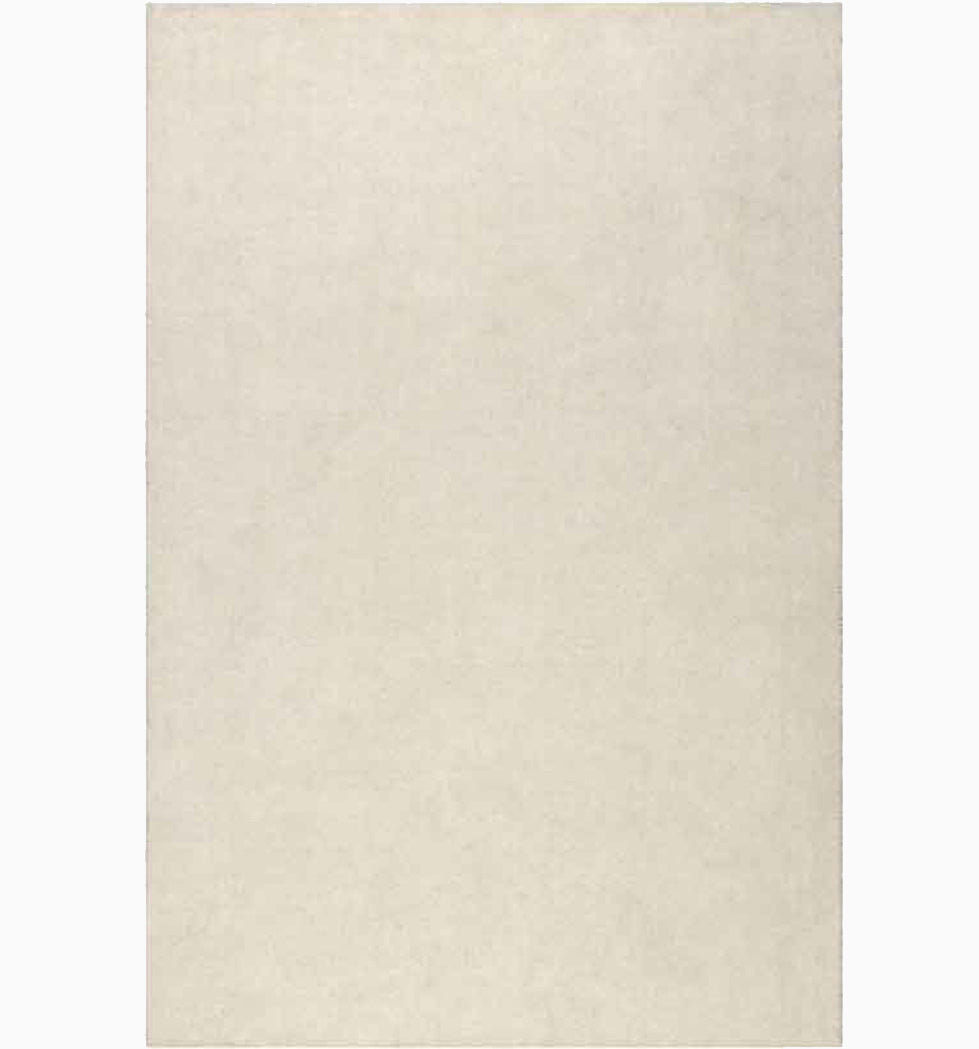 Frost White Hand-Loomed Wool Rug