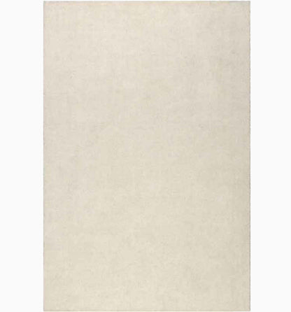 Frost White Hand-Loomed Wool Rug
