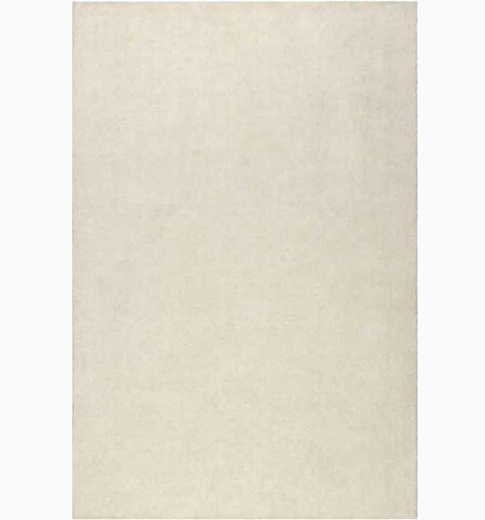 Frost White Hand-Loomed Wool Rug