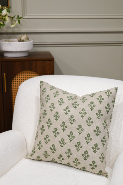 Gable Block Print Cushion Cover