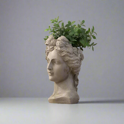 Greek Bust Planter